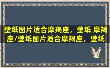 壁纸图片适合摩羯座，壁纸 摩羯座/壁纸图片适合摩羯座，壁纸 摩羯座-我的网站